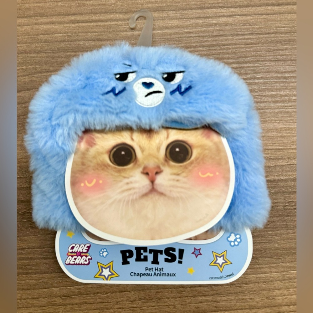 Grumpy Care Bear. Care Bears . Famous MINISO product. Cute hat for - Picture 6 of 14